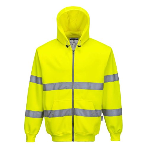 Portwest Hi-Vis zipzáros pulóver