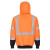 Portwest Hi-Vis kéttónusú kapucnis pulóver