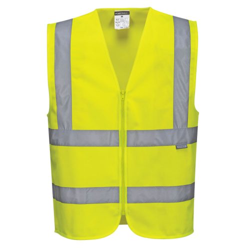 Portwest Hi-Vis cipzáras mellény