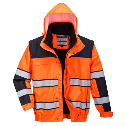 Portwest Hi-Vis Classic Bomber munkavédelmi dzseki