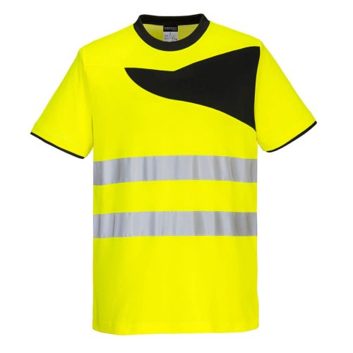 Portwest PW2 Hi-Vis rövid ujjú pólóing