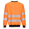 Portwest PW2 Hi-Vis Crewneck Sweatshirt