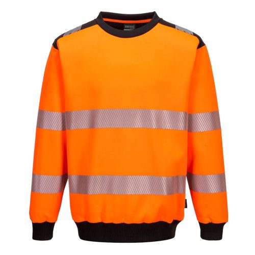 Portwest PW3 Hi-Vis Crew Neck pulóver