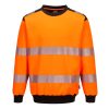 Portwest PW3 Hi-Vis Crew Neck pulóver